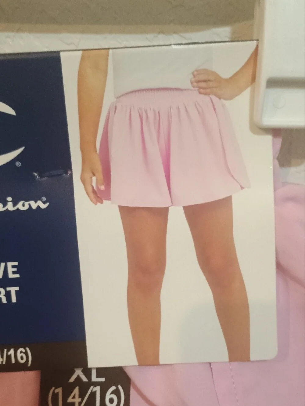 Champion Light Pink Circle Skirt Active Short